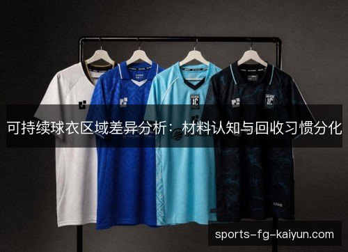 可持续球衣区域差异分析：材料认知与回收习惯分化
